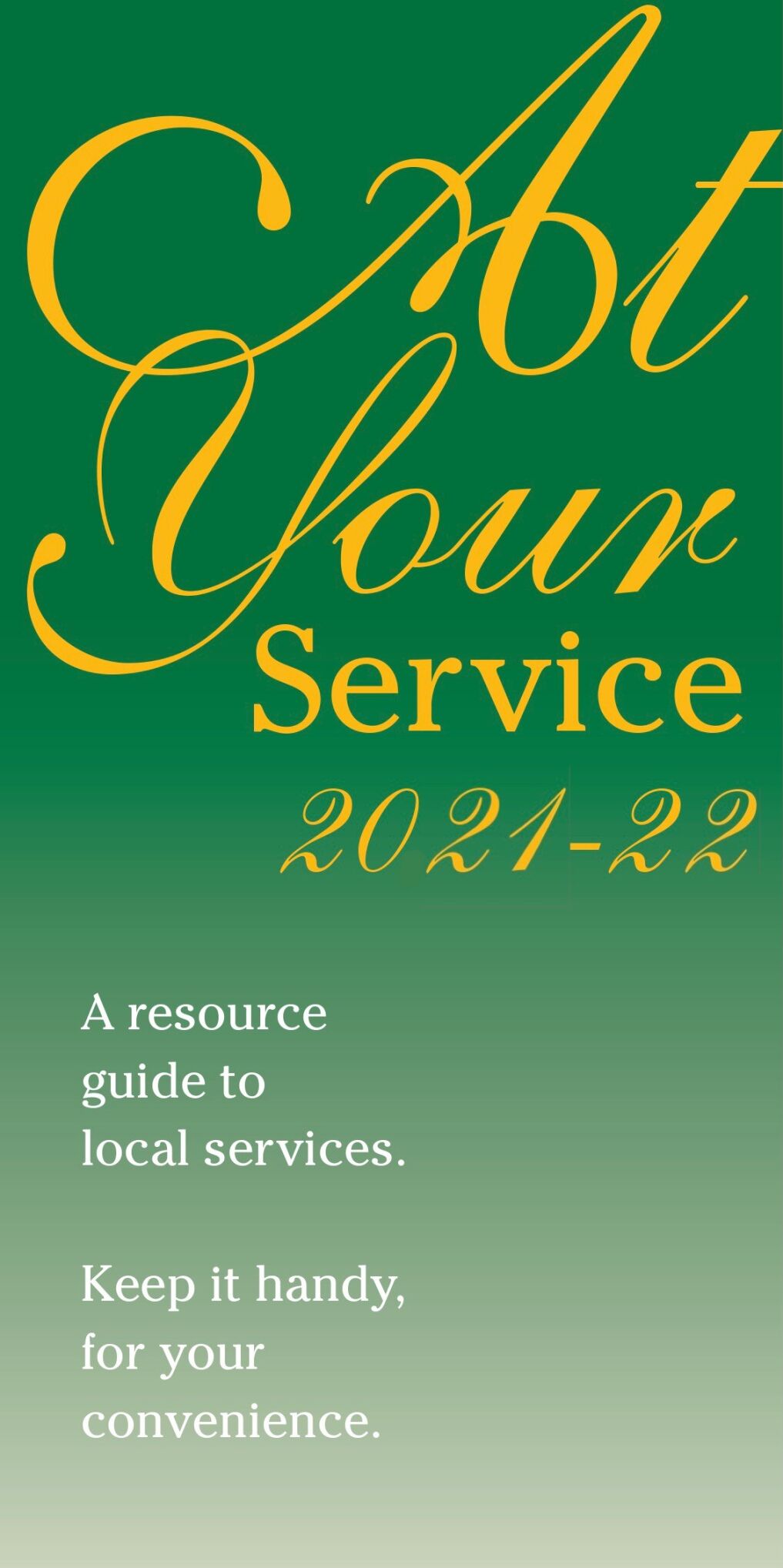 At Your Service 2021-2022